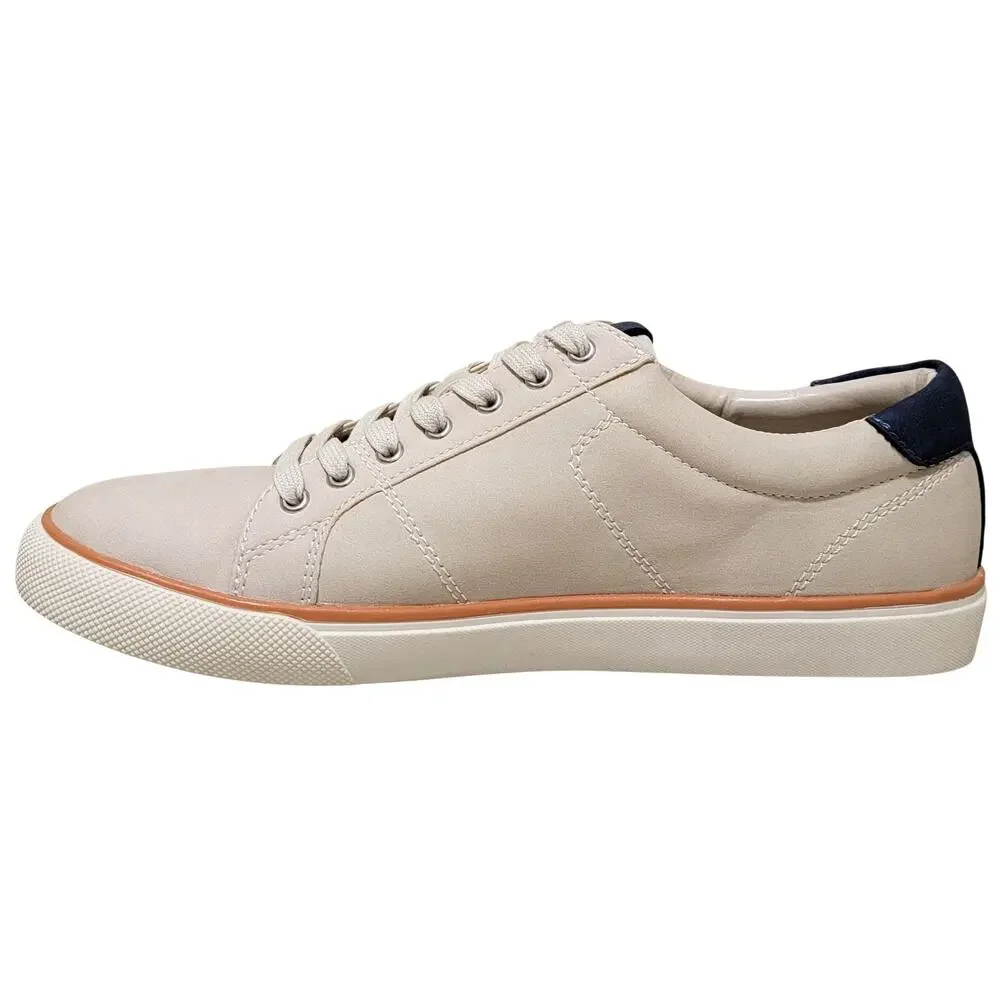 Club Room Men Dominic Low Top Lace Up Tennis Sneakers Size US 10.5M Beige
